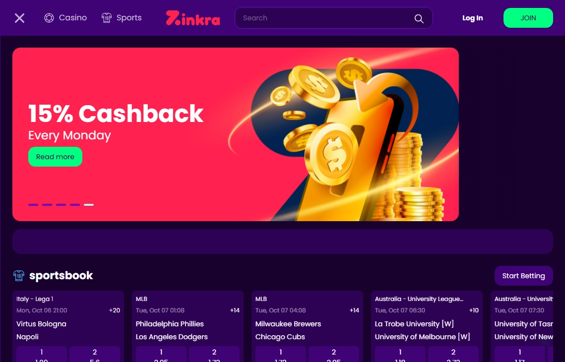 Zinkra Casino